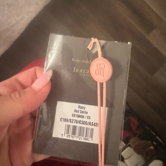 House of CB Wine Mesh Bodycon Midi Dress - Picture 7 of 8